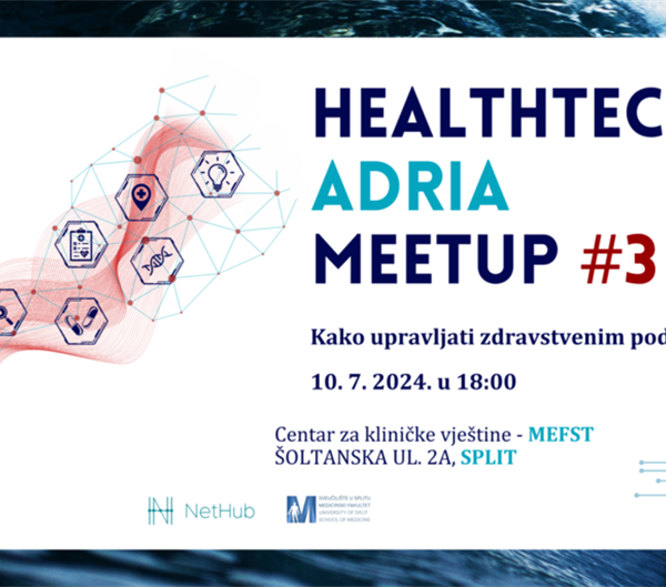 Poziv na 3. Healthtech Adria Meetup