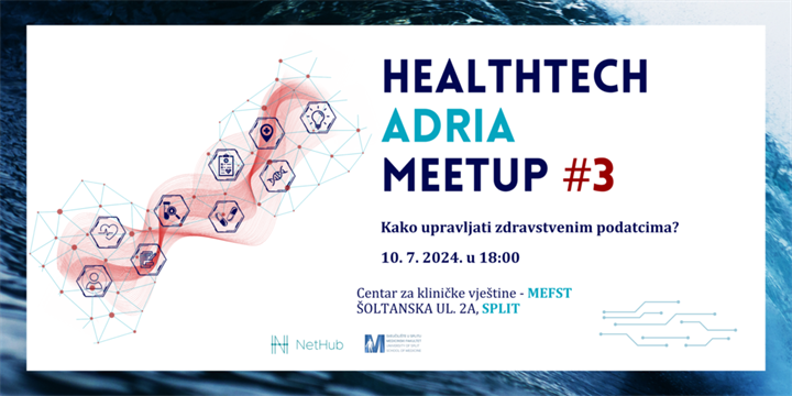 Poziv na 3. Healthtech Adria Meetup