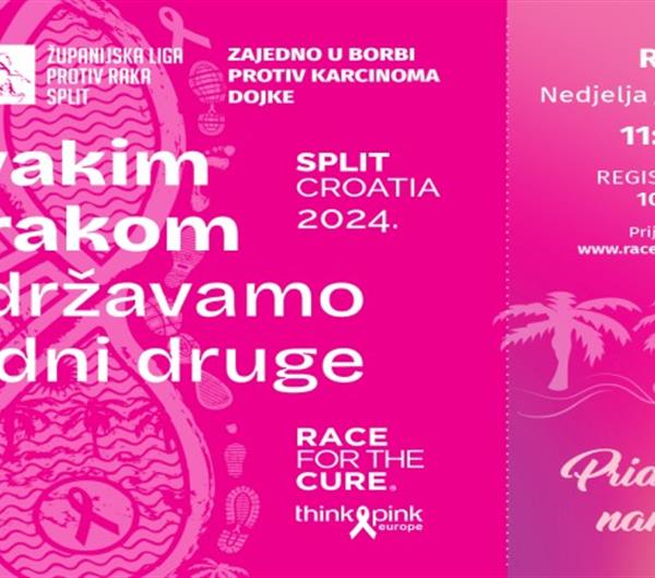 Humanitarna utrka "Race for the cure" - Split, 6. listopada 2024.