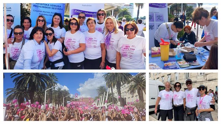 Zaposlenici KBC-a Split sudjelovali u humanitarnoj utrci „Race for the Cure“
