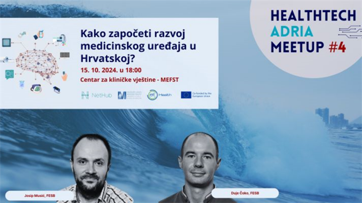 Poziv na 4. Healthtech Adria Meetup