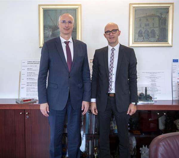 Susret gradonačelnika Puljka i  ravnatelja Dolića