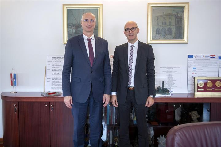 Susret gradonačelnika Puljka i  ravnatelja Dolića