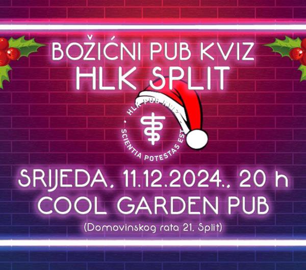 Božićni pub kviz HLK