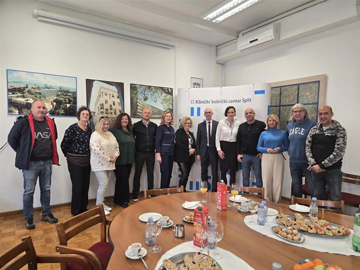 Blagdansko druženje bolničke uprave i predstavnika medija