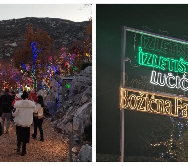 Pacijenti Dnevne bolnice Klinike za psihijatriju posjetili Božićno selo