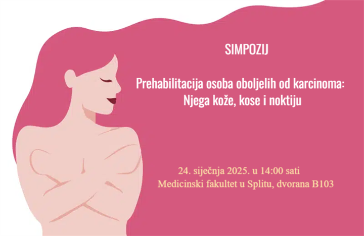 Simpozij „Prehabilitacija osoba oboljelih od karcinoma: Njega kože, kose i noktiju“