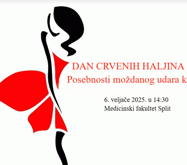 Tečaj „DAN CRVENIH HALJINA 2025: posebnosti moždanog udara kod žena" - 6. veljače 2025.