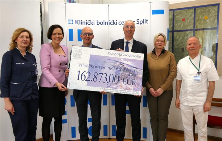 Donacija Grada Splita u ime 162.873 građanki i građana
