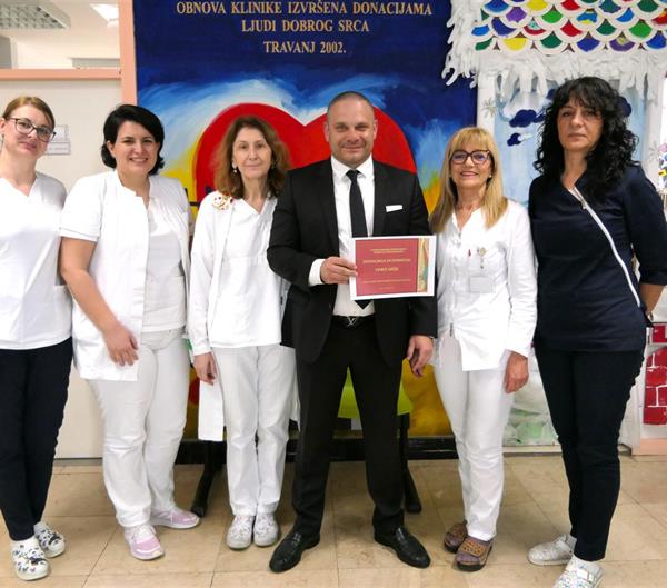 Donacija Zavodu za neurologiju Klinike za dječje bolesti