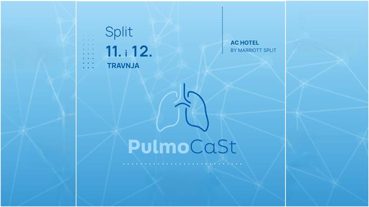 2. PulmoCaSt, multidisciplinarni tečaj trajnog medicinskog usavršavanja I. kategorije - Split, 11. i 12. travnja 2025.