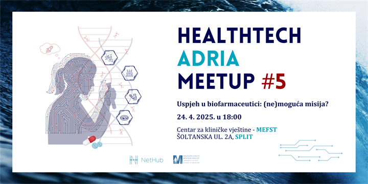 Poziv na 5. Healthtech Adria Meetup