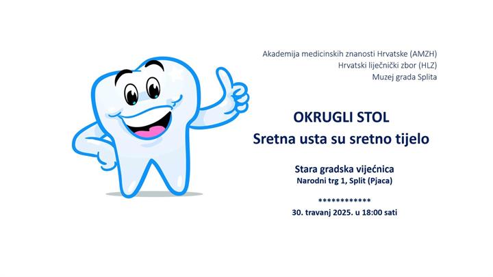 Okrugli stol  „Sretna usta su sretno tijelo“
