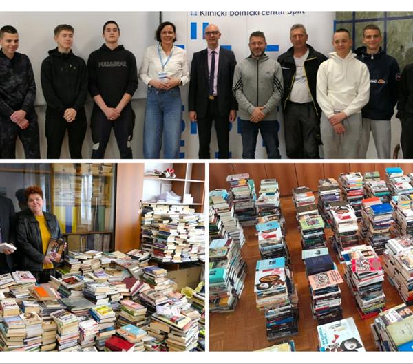 Uspješno završena akcija prikupljanja knjiga za KBC Split