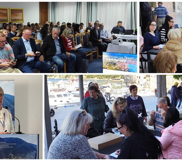 Racionalna terapija u pulmologiji - održan tečaj i javnozdravstvena akcija u Komiži