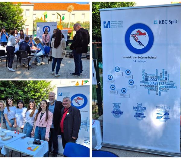 Javnozdravstvenom akcijom obilježen Hrvatski dan šećerne bolesti 2025.