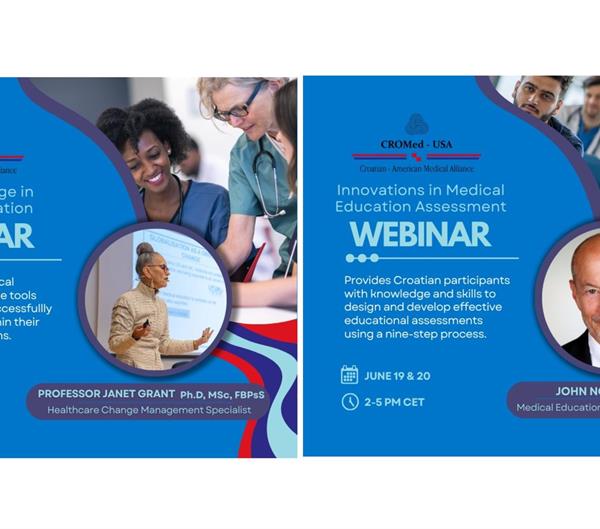 CROMed-USA: Otvorene prijave za on-line radionice