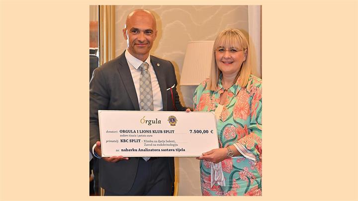 Na donatorskoj večeri prikupljena sredstva za nabavu analizatora sastava tjelesne mase za Kliniku za dječje bolesti