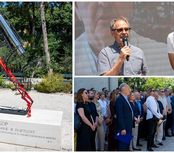 Otvaranje umjetničke skulpture 'Mikroskop' i prelazak na potpuno digitalnu patohistološku dijagnostiku