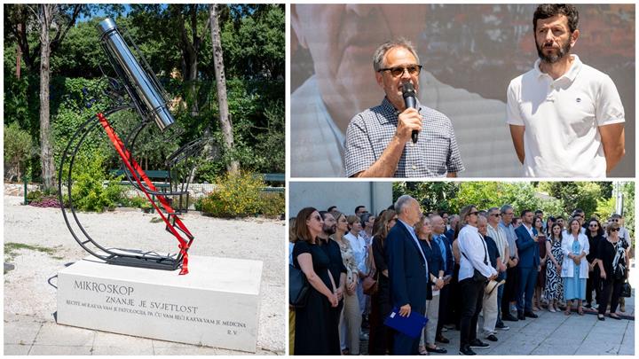 Otvaranje umjetničke skulpture 'Mikroskop' i prelazak na potpuno digitalnu patohistološku dijagnostiku