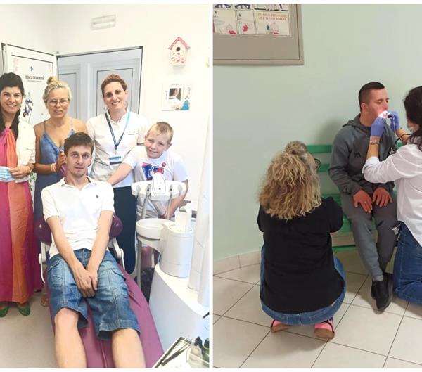 Preventivni stomatološki pregledi za osobe s poteškoćama u razvoju - Metković, Šibenik i Brač