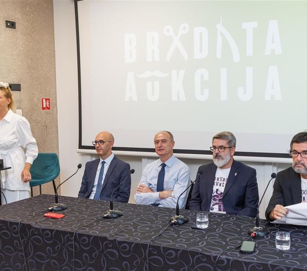 Predstavljena nova velika akcija Bradate aukcije, Županijske lige protiv raka Split i KBC-a Split