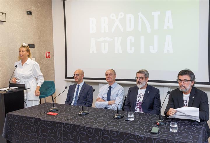 Predstavljena nova velika akcija Bradate aukcije, Županijske lige protiv raka Split i KBC-a Split