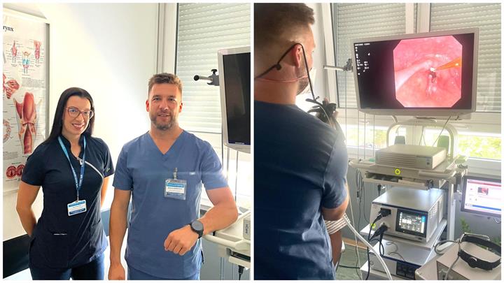 Intervencije s novom generacijom fotoangiolitičkog lasera u svrhu liječenja larinksa