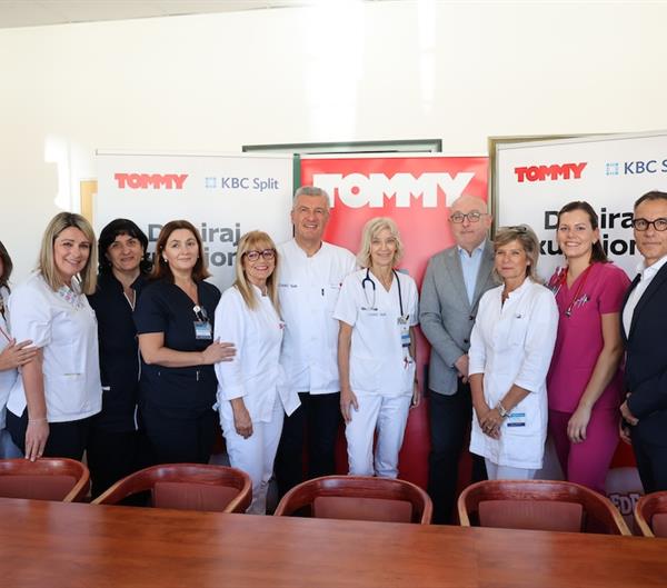 Tommy i Cedevita skupljaju 52.000 € za djecu i onkološke pacijente KBC-a Split