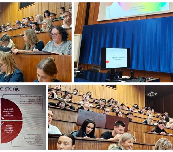 Održan edukativni tečaj „Agitacija, agresivno ponašanje i zakonski aspekti u radu s duševnim bolesnicima“