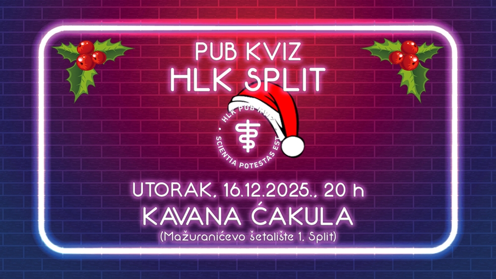 Božićni pub kviz HLK