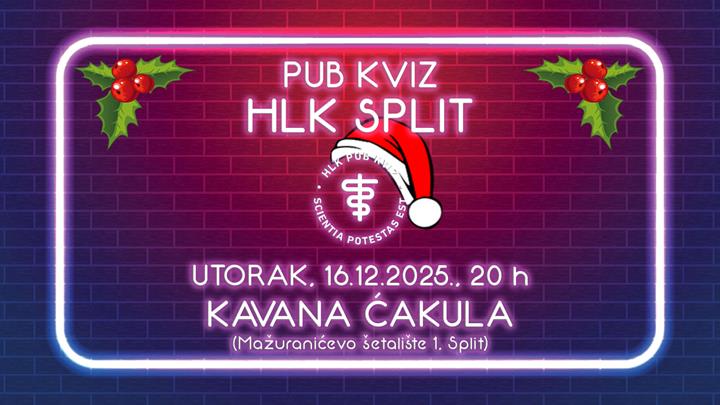 Božićni pub kviz HLK