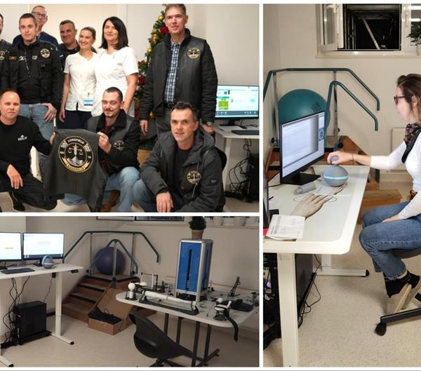 Članovi MK Longfield donirali suvremeni robotski uređaj za rehabilitaciju šake