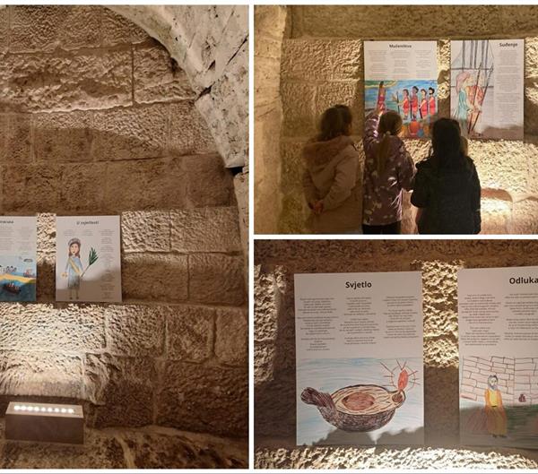 Izložba radova djece hospitalizirane na Klinici za dječje bolesti - „Svjetlo u tami“