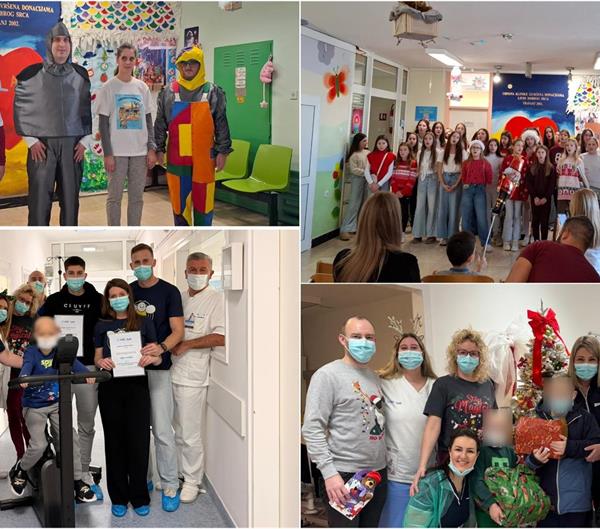 Božić na Klinici za dječje bolesti KBC-a Split