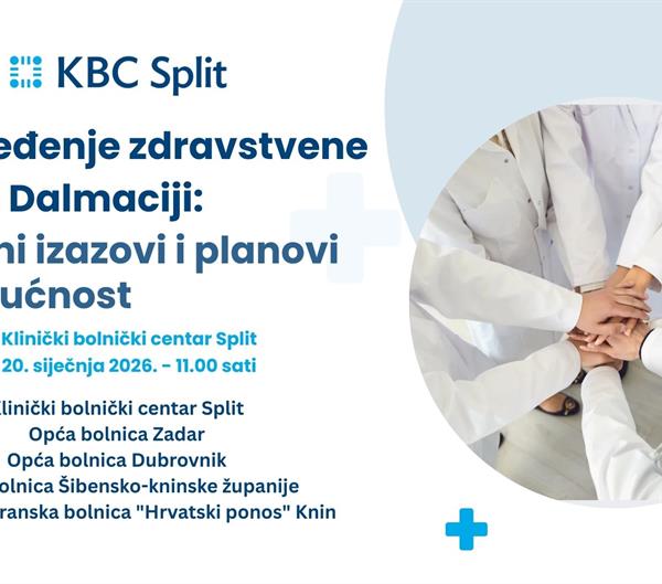 Radni sastanak na temu „Unapređenje zdravstvene skrbi u Dalmaciji: trenutni izazovi i planovi za budućnost“