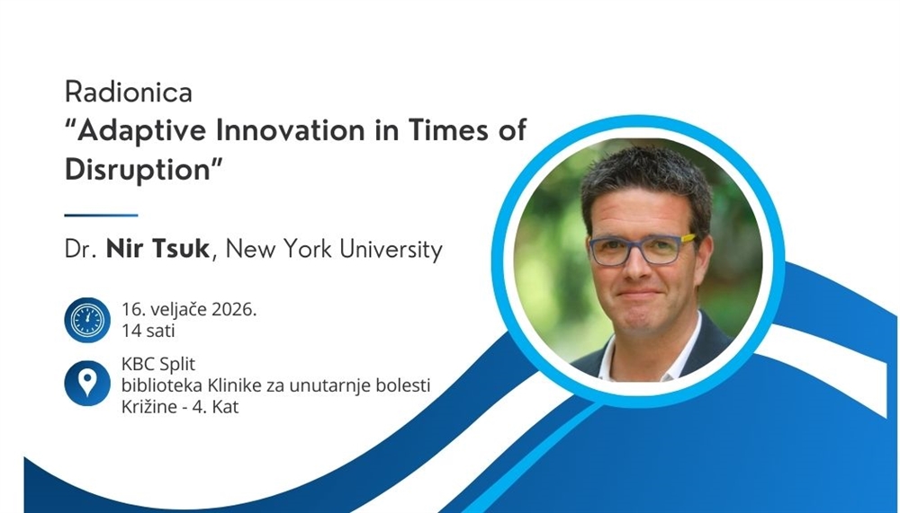 Radionica “Adaptive Innovation in Times of Disruption” - Križine, 16. veljače 2026.
