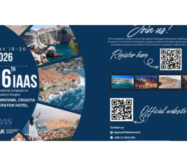 Prijave na Svjetski kongres jednodnevne kirurgije - svibanj 2026.