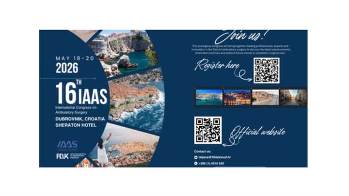 Prijave na Svjetski kongres jednodnevne kirurgije - svibanj 2026.