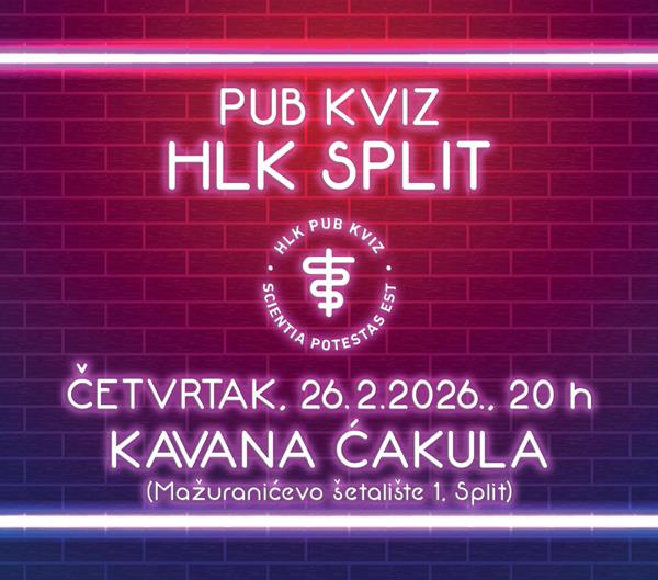 Poziv na sudjelovanje u pub kvizu Hrvatske liječničke komore