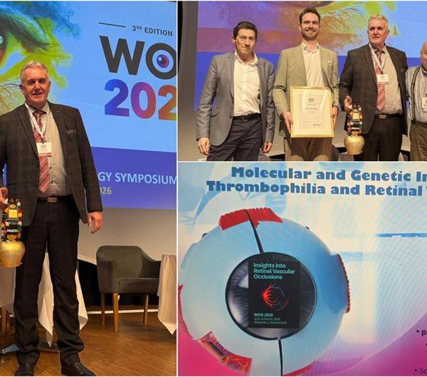 KBC-u Split nagrada na Winterthur Ophthalmology Symposium (WOS) za najbolje izlaganje