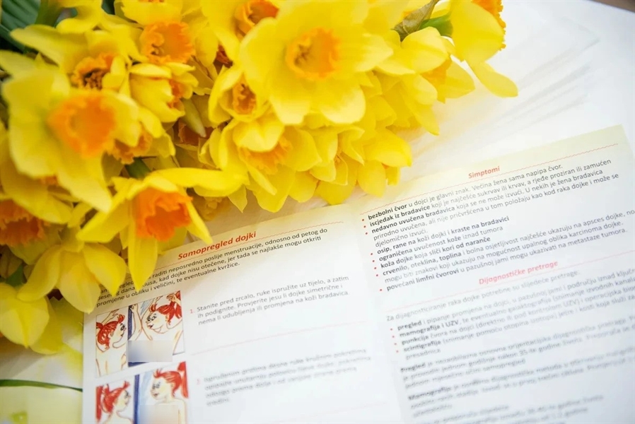 Dan narcisa - podizanje svijesti o zdravlju dojki i važnosti preventivnih pregleda