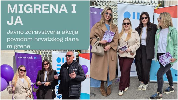 Javnozdravstvenom akcijom obilježen hrvatski dan migrene