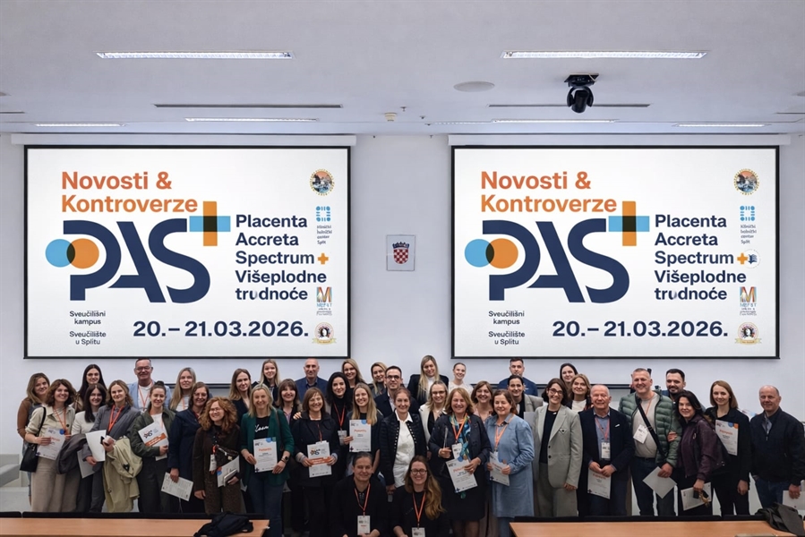 Održan tečaj "Novosti i kontroverze - Placenta accreta spectrum (PAS) i višeplodne trudnoće"