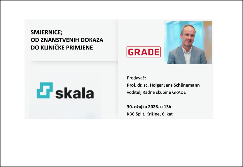 Kliničke smjernice: od dokaza do primjene - uživo i online edukacija