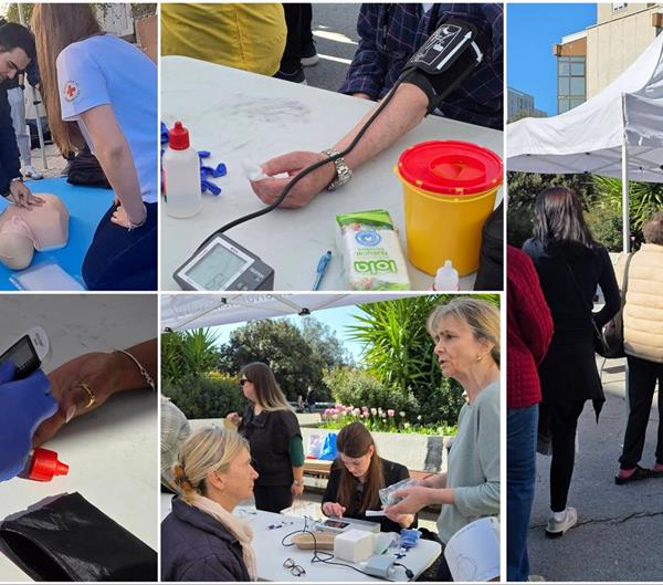Održana javnozdravstvena akcija „Ma tko te pita za zdravlje? – Mi te pitamo!“