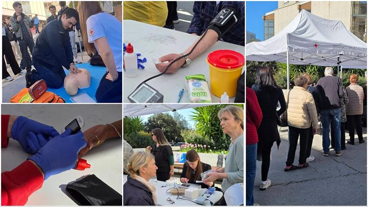 Održana javnozdravstvena akcija „Ma tko te pita za zdravlje? – Mi te pitamo!“