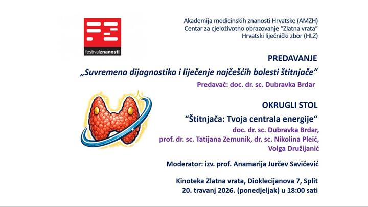 Predavanje i okrugli stol o bolestima štitnjače
