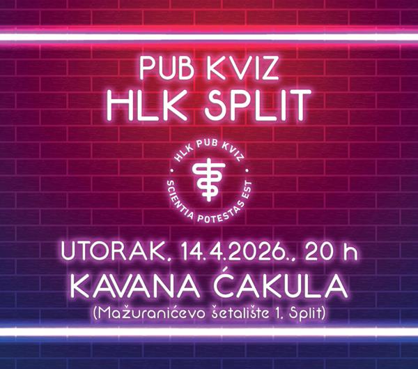 Poziv na sudjelovanje u pub kvizu Hrvatske liječničke komore
