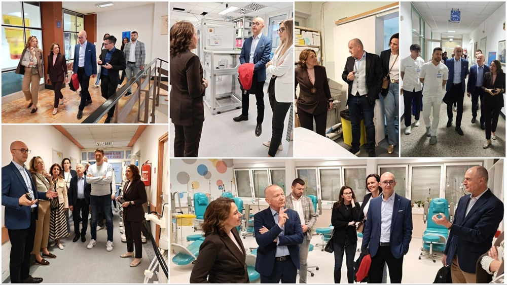 Radni dio posjeta ministrice Hrstić KBC-u Split